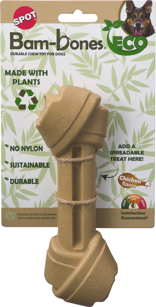 Spot Ethical Pet Bambone Eco Knot Bone Chicken 7.5 in