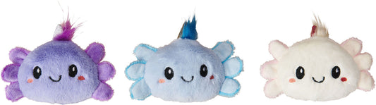 Spot Ethical Pet Axolotl Faces Catnip Cat Toy 5 in Assorted Single