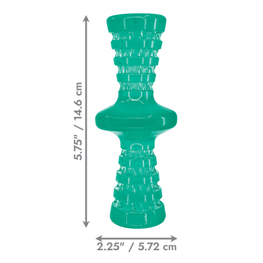 Kong Dog Squeezz Dental Roller Stick Small