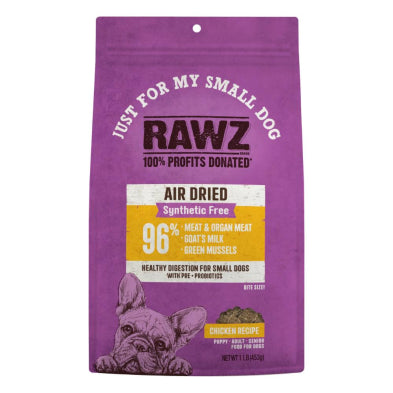 Rawz Air Dried "Just For My Small Dog" Chicken Recipe 1lb
