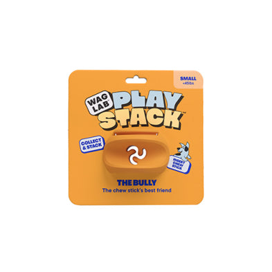 Waglab Playstack Dog Toy The Bully Small Orange