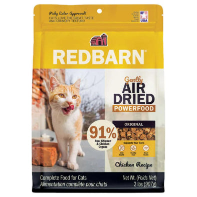 Redbarn Air Dried Cat Powerfood Chicken 2lb bag