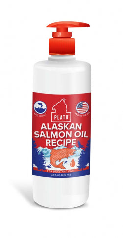 PLATO Wild Alaskan Salmon Oil 32oz