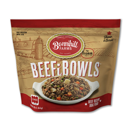 Fromm Bonnihill Farms Gently Cooked BeefiBowls Dog Food 3 lbs