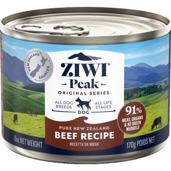 ZIWI Peak Beef Recipe Wet Dog Food 6oz
