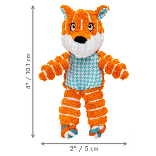 Kong Floppy Knots Dog Toy eXtra Small Fox