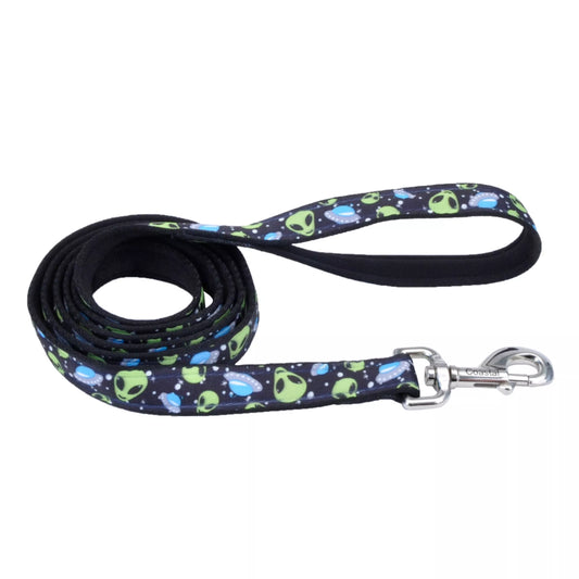 Coastal Exclusive Styles 6ft Long 5/8in Dog Leash Alien