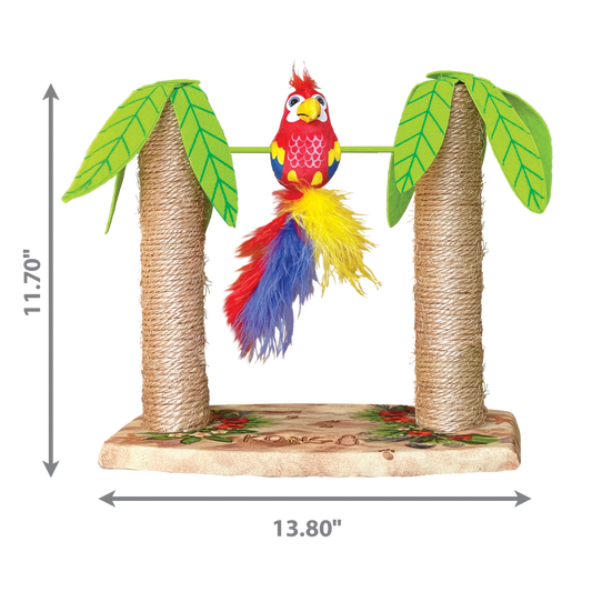 Kong Cat Toy Play Spaces Tiki Twirl