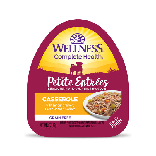 Wellness Petite Entrées Casserole With Tender Chicken Green Beans & Carrots 3oz Cup
