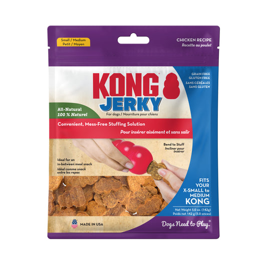 Kong Dog Treat Jerky Chicken Small