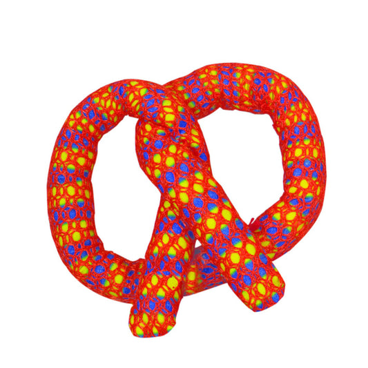 Petstages Catnip Plaque Away Pretzel Cat Chew Toy