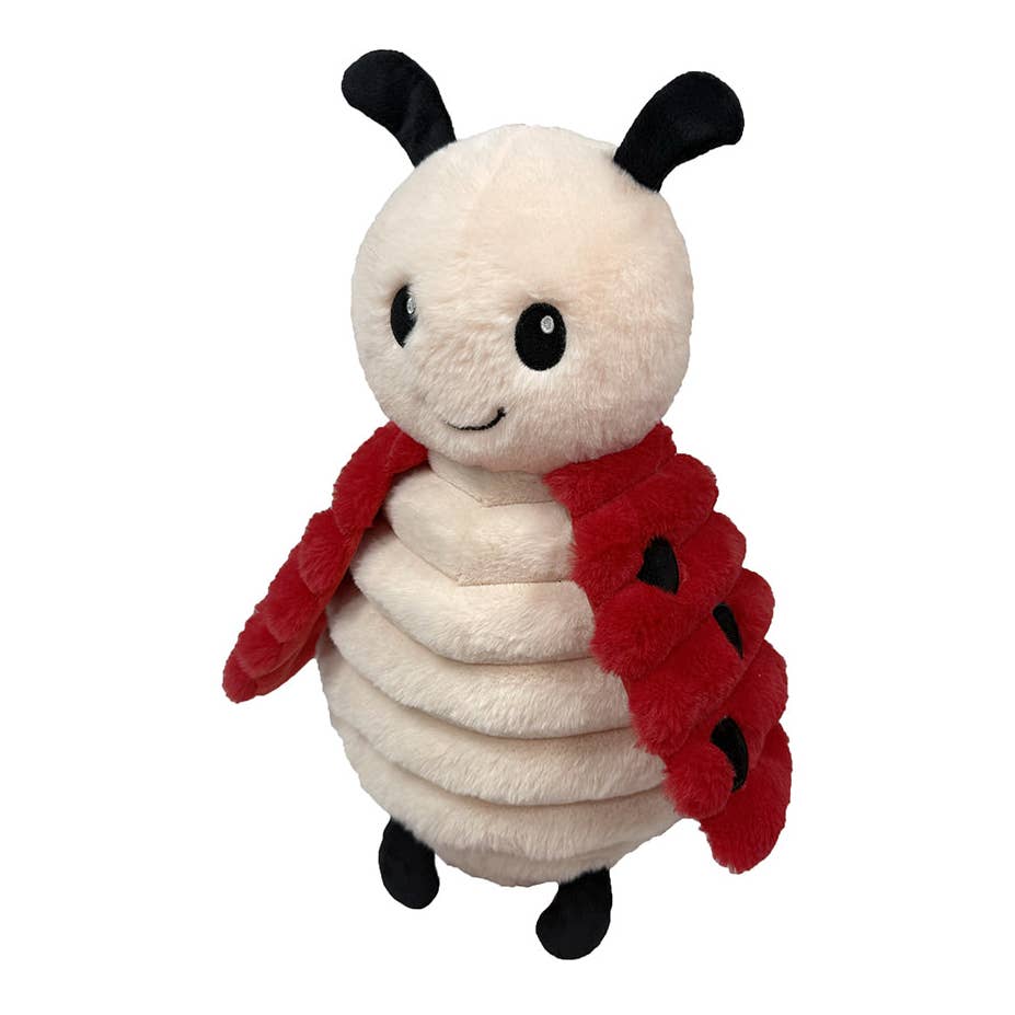 Pet Lou Bugs Life Plush Dog Toy 16 in Ladybug