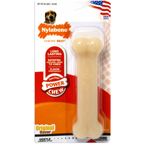 Nylabone Power Chew Dog Toy Original Medium/Wolf
