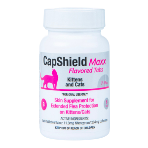 CapShield Maxx Feline Flea Tabs 7-15lb 6ct