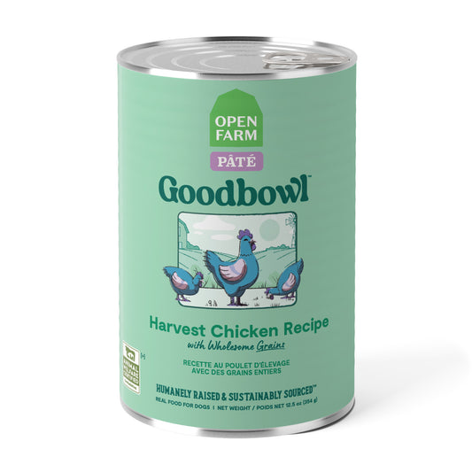 Open Farm Goodbowl Harvest Chicken Recipe 12.5 oz can