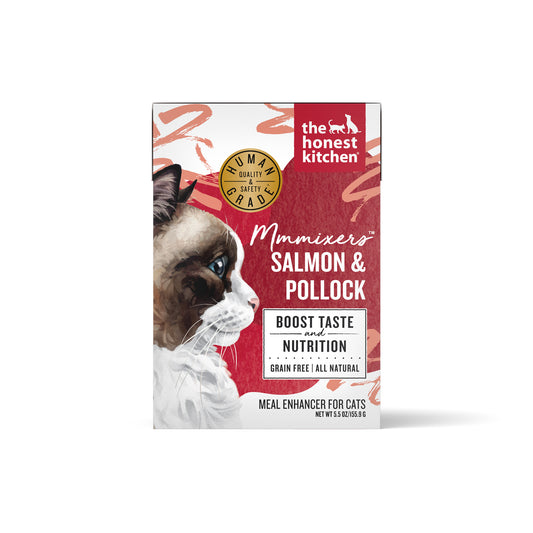 Honest Kitchen Mmmixers Salmon & Pollock Cat Food Topper, 5.5oz