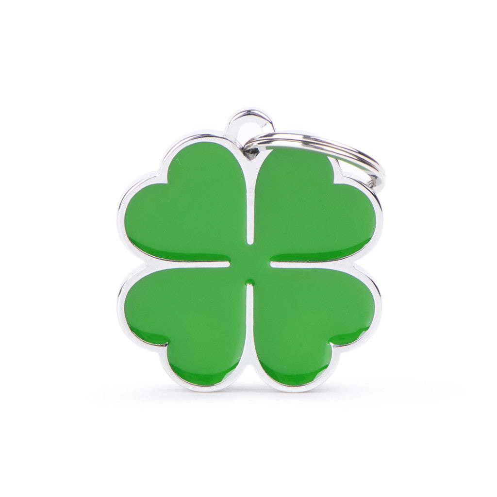 My Family ID Charms Big Clover ID Tag