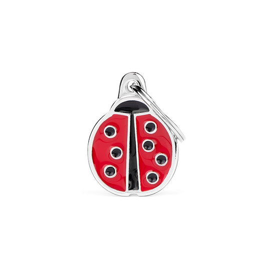 My Family ID Ladybug Tag