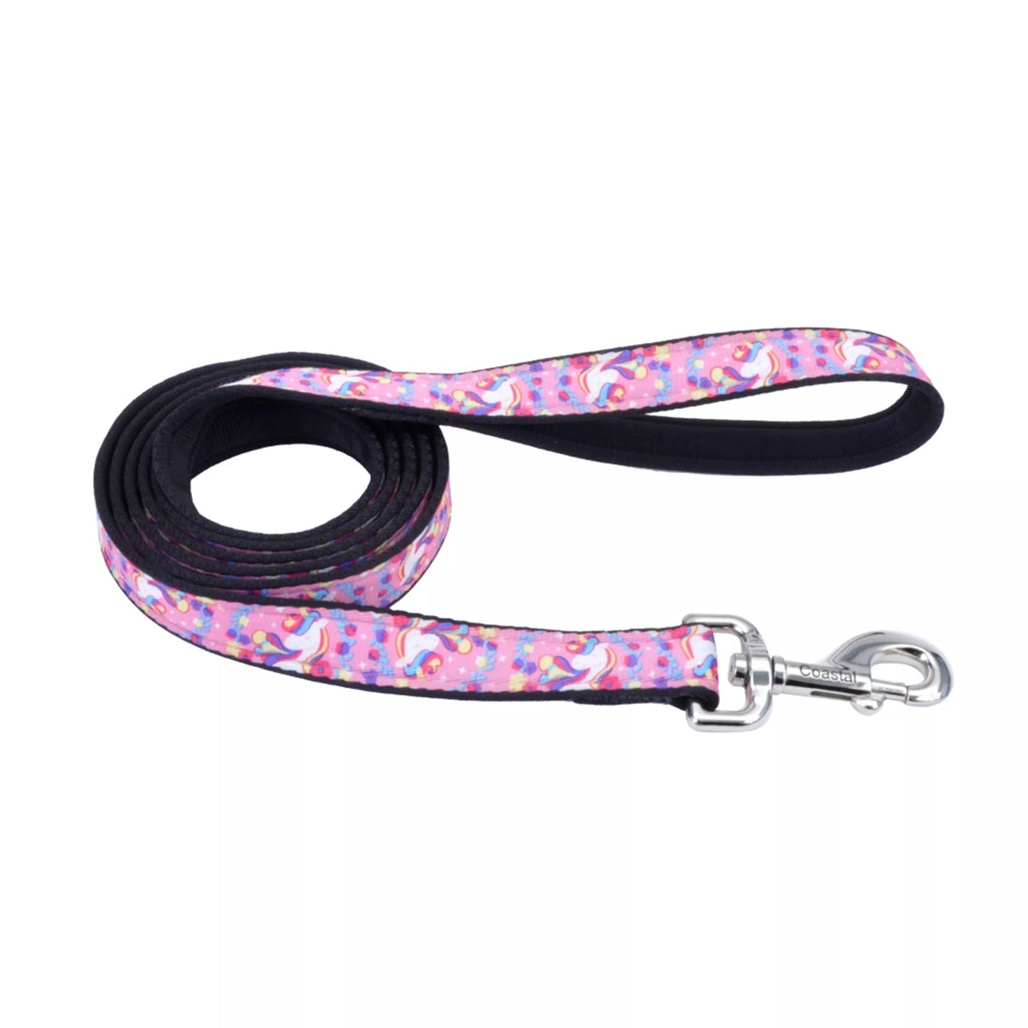 Coastal Exclusive Styles 6ft Long 1in Dog Leash Unicorns