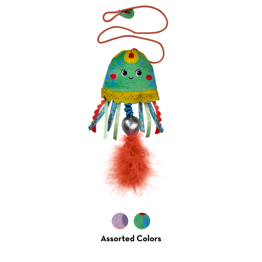 Kong Dog Toy Teaser Jellyfish Assorted
