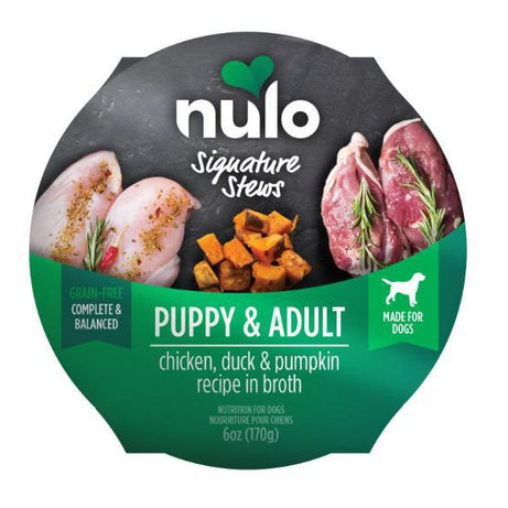 Nulo Signature Stew Puppy & Adult Dog Food Chicken, Duck & Pumpkin 6oz