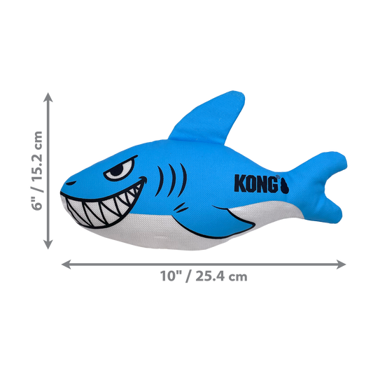 Kong Dog Toy Maxx Shark Medium