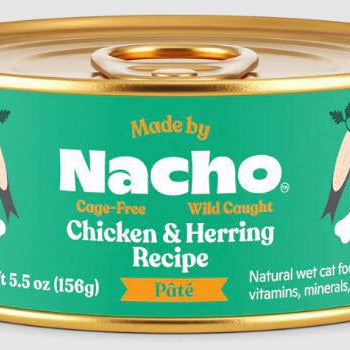 Nacho Cage Free Chicken & Wild Caught Herring Minced 3oz