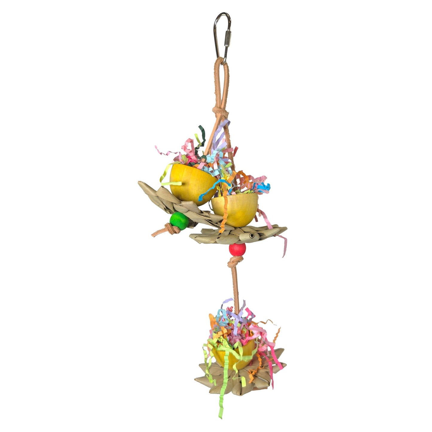A & E Cages Happy Beaks Dazzling Daisies Hanging Bird Toy