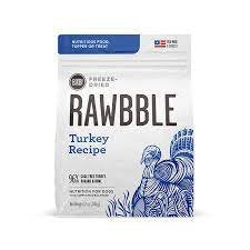 Bixbi Rawbble Turkey Recipe Grain Free Freeze Dried Dog Food 12oz