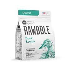 BIXBI Rawbble Duck Recipe Grain-Free Freeze-Dried Dog Food 12oz