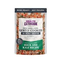 Health Extension Gently Cooked Duck & Kale Dog Food 3oz