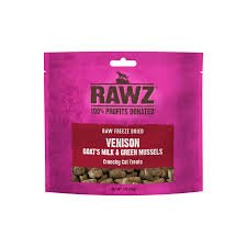 Rawz Venison & Goat's Milk Freeze Dried Cat Treat 1oz