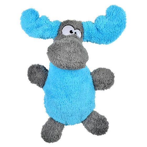 Cycle Dog Duraplush Moose Dog Toy Medium Blue