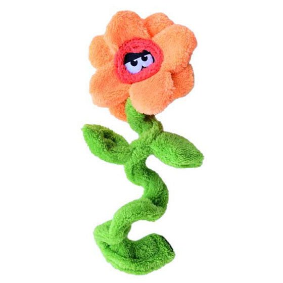 Cycle Dog DuraPlush Springy Flowers Dog Toy Large Assorted Colors