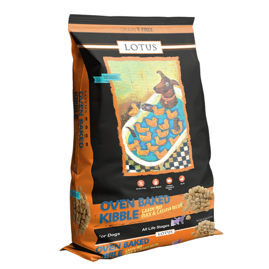 Lotus Regular Bites Duck Recipe  Dry Dog Food 20lb