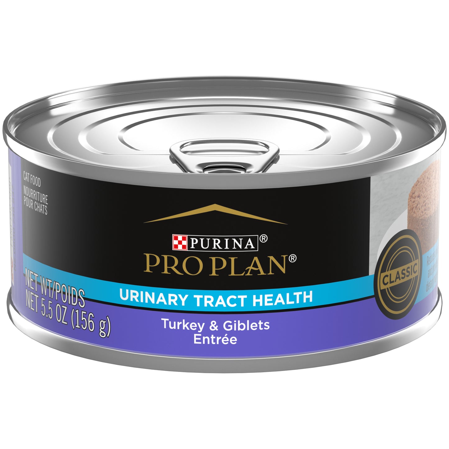 Purina Pro Plan Urinary Tract Cat Food Wet Pate, Urinary Tract Health Turkey and Giblets Entrée 5.5oz