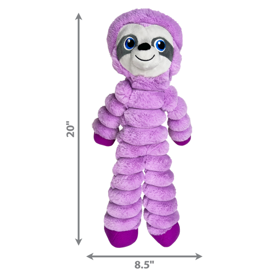 Kong Dog Toy Shakers Crumples Sloth eXtra Large