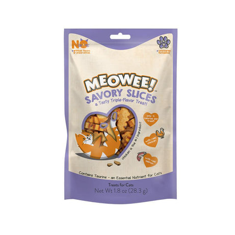 Meowee! Savory Slices Cat Treat 1.8oz