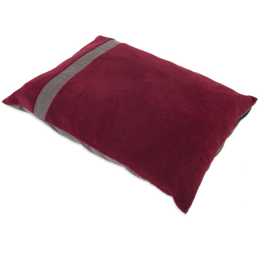 Aspen Pet Plush/Suede Pillow Bed Full Bin Shipper