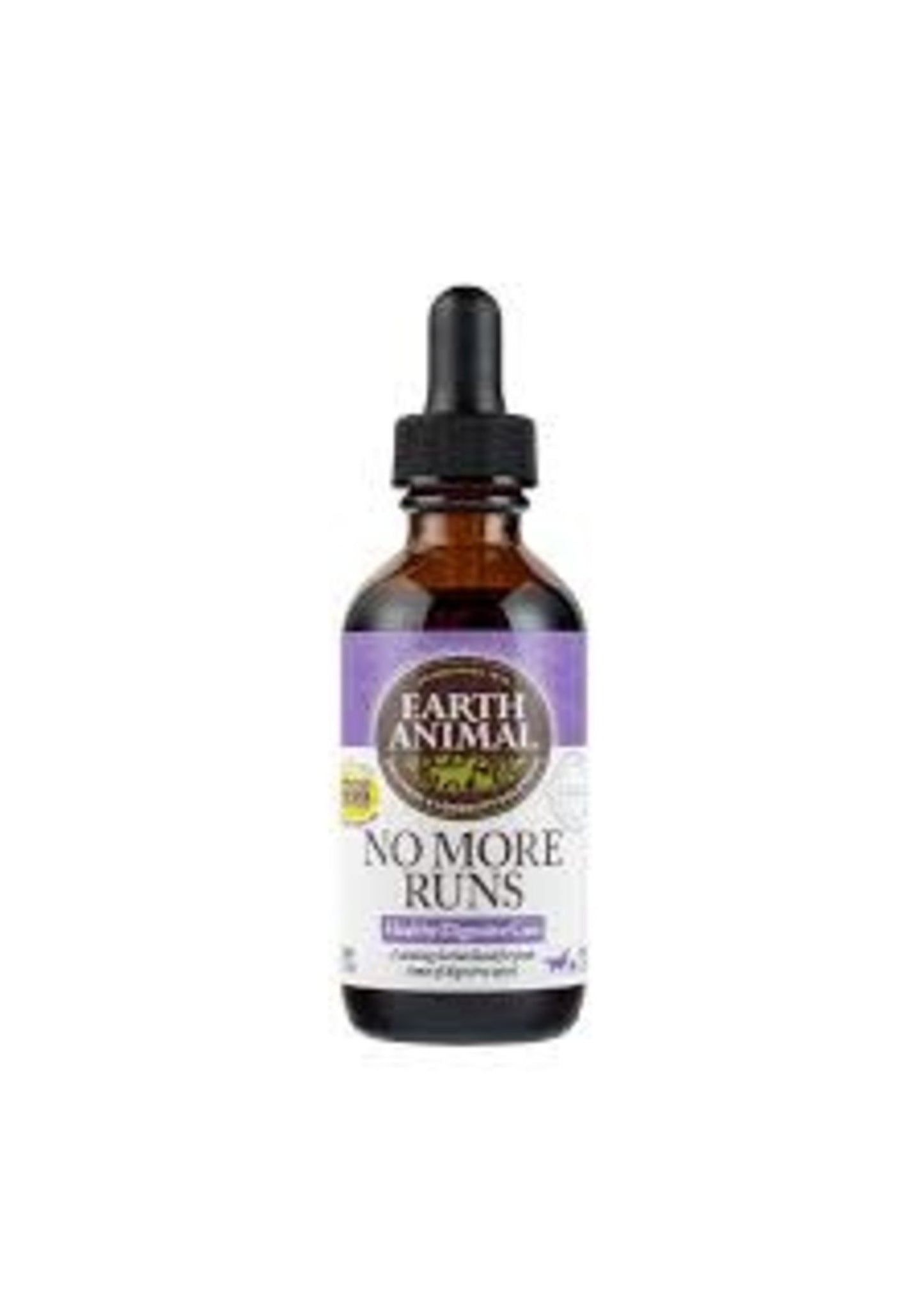 Earth Animal Dropper 2oz No More Runs Tincture