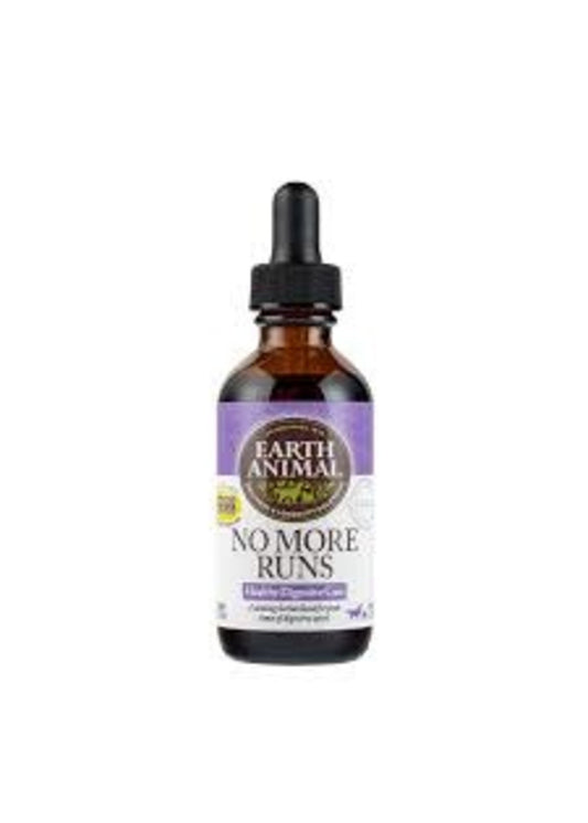 Earth Animal Dropper 2oz No More Runs Tincture