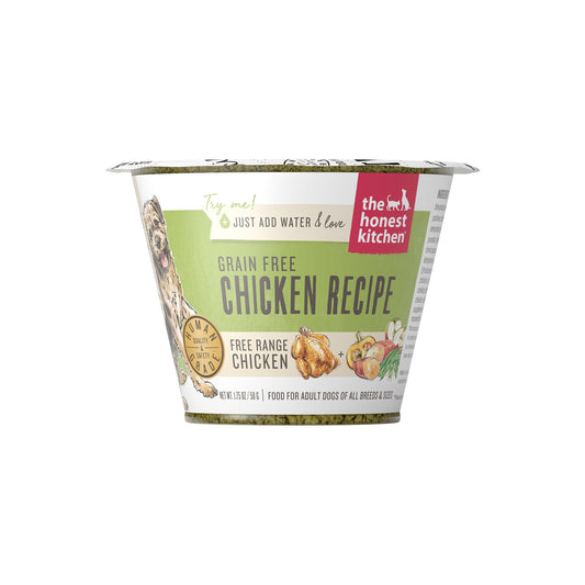 Dehydrated Grain Free Chicken Dog Food, 1.75oz