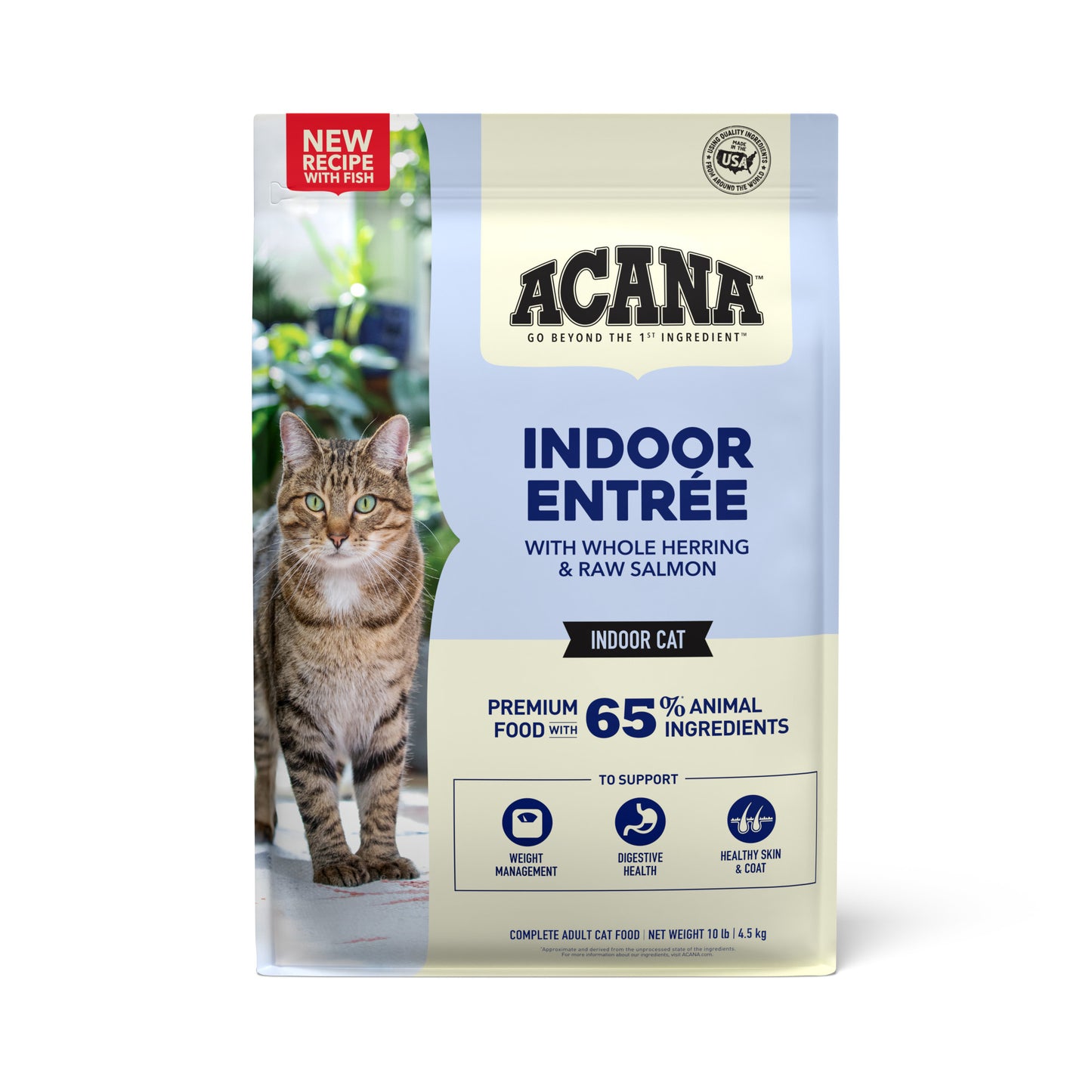 ACANA Indoor Entrée Fish Recipe Dry Cat food 10LB