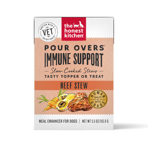 The Honest Kitchen Functional Pour Overs Immunity Support - Beef Stew Dog Food Topper 5.5oz