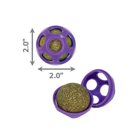 Kong Cat Toy Blissy Moon Ball w/Catnip