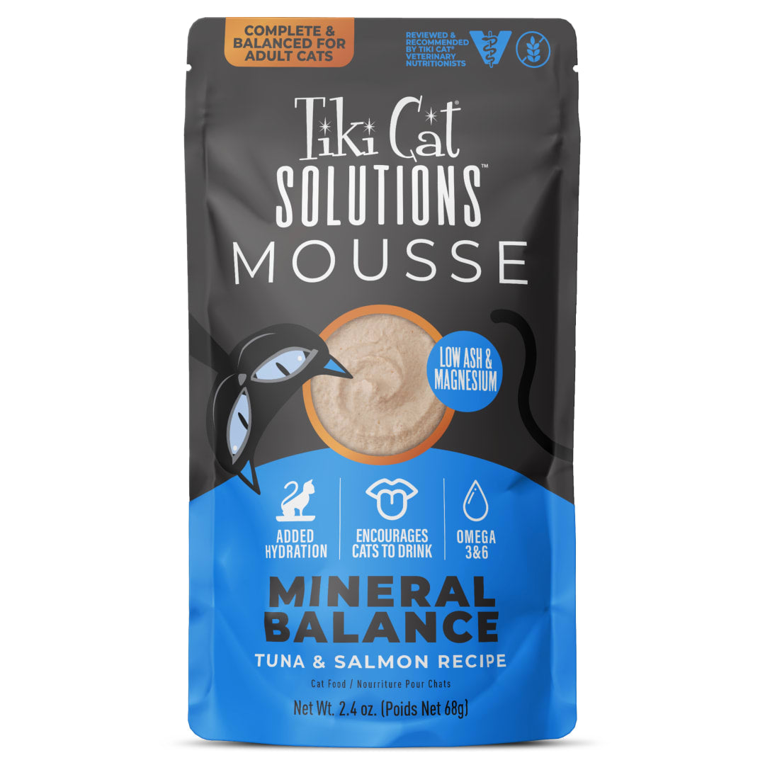 Tiki Cat Solutions Mousse Mineral Balance Tuna&Slm 2.4oz