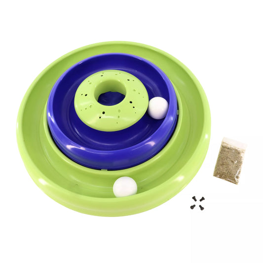 Coastal Bergan Turbo Hurricane Cat Toy with Balls and Catnip