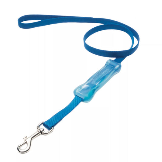Coastal Insta Grip 6ft Long 1in Control Handle Dog Leash Blue