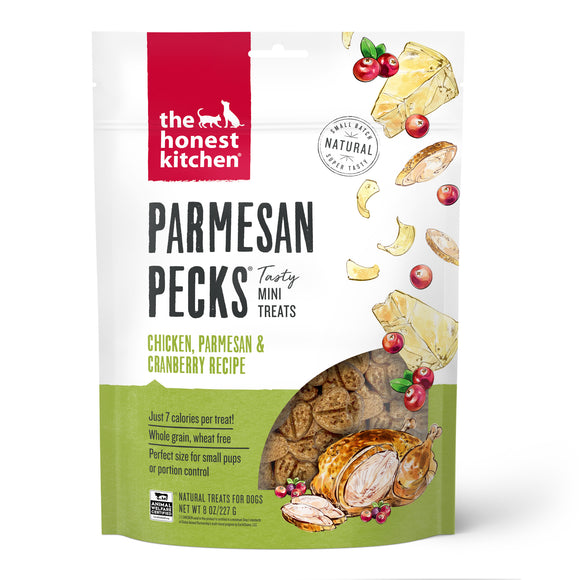 The Honest Kitchen Parmesan Pecks: Chicken, Parmesan & Cranberry Recipe, 8oz