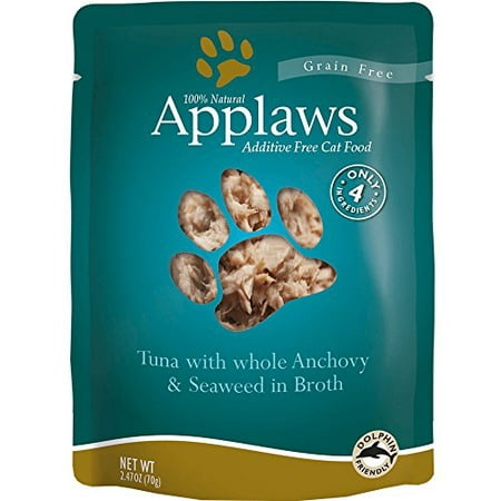 Applaws Tuna and Anchovy Pouch Canned Cat Food 2.4oz